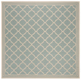 Safavieh Clearance Beach House BHS121K Aqua Rug