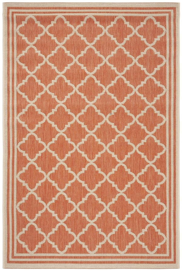 safavieh clearance beach house bhs121p rust rug