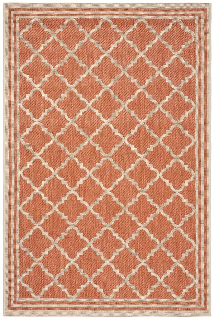safavieh clearance beach house bhs121p rust rug