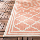 safavieh clearance beach house bhs121p rust rug