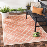 safavieh clearance beach house bhs121p rust rug