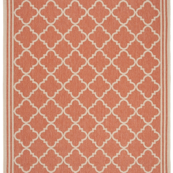 safavieh clearance beach house bhs121p rust rug