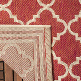 Safavieh Clearance Beach House BHS121Q Red Rug