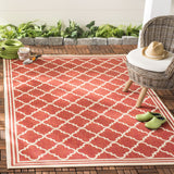 Safavieh Clearance Beach House BHS121Q Red Rug
