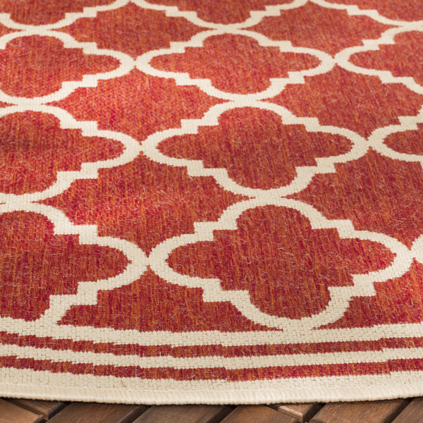 Safavieh Clearance Beach House BHS121Q Red Rug