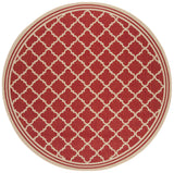Safavieh Clearance Beach House BHS121Q Red Rug