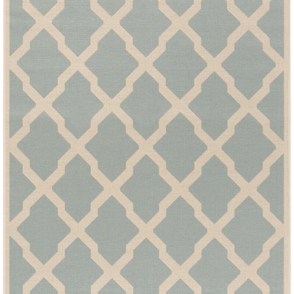 Safavieh Clearance Beach House BHS122K Aqua Rug