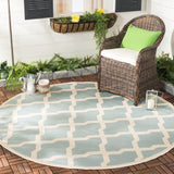 Safavieh Clearance Beach House BHS122K Aqua Rug