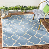 Safavieh Clearance Beach House BHS125M Blue Rug