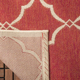 Safavieh Clearance Beach House BHS125Q Red Rug