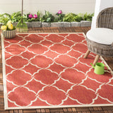 Safavieh Clearance Beach House BHS125Q Red Rug