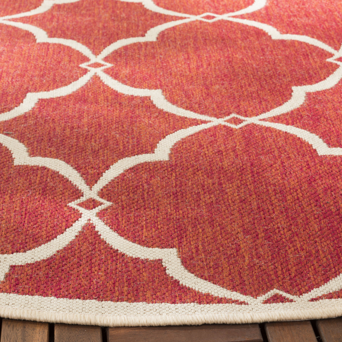 Safavieh Clearance Beach House BHS125Q Red Rug