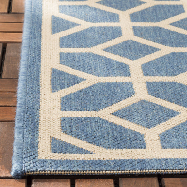 Safavieh Clearance Beach House BHS127M Blue Rug