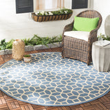 Safavieh Clearance Beach House BHS127M Blue Rug