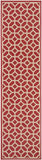 safavieh clearance beach house bhs127q red creme rug