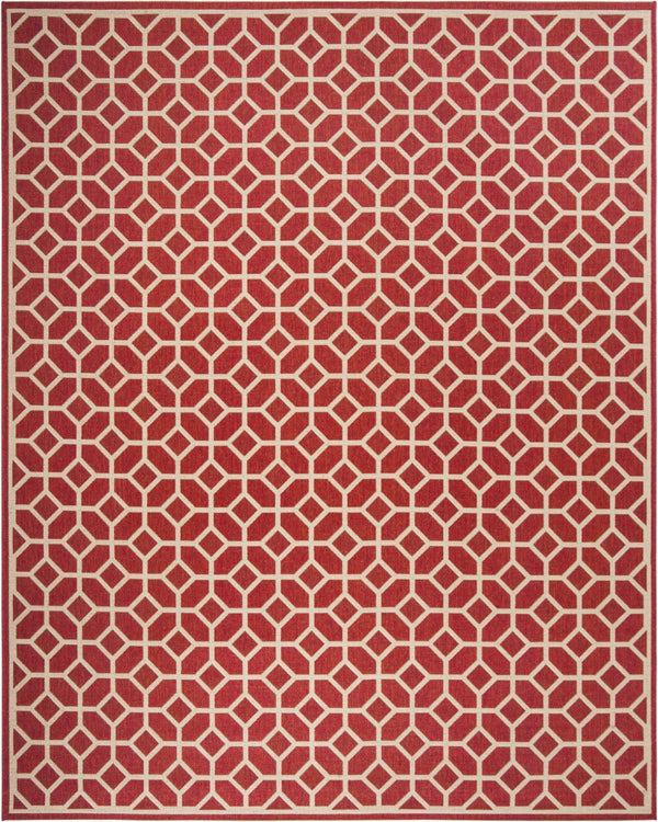 safavieh clearance beach house bhs127q red creme rug