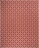 safavieh clearance beach house bhs127q red creme rug