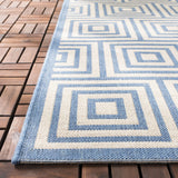 Safavieh Clearance Beach House BHS128M Blue Rug