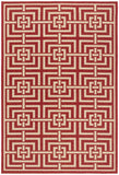 Safavieh Clearance Beach House BHS128Q Red Rug