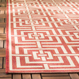 Safavieh Clearance Beach House BHS128Q Red Rug