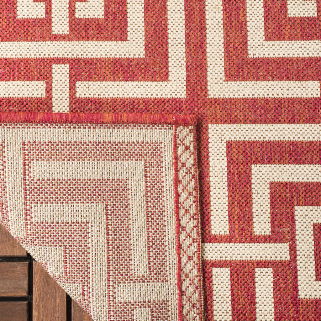 Safavieh Clearance Beach House BHS128Q Red Rug