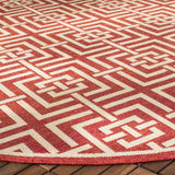 Safavieh Clearance Beach House BHS128Q Red Rug