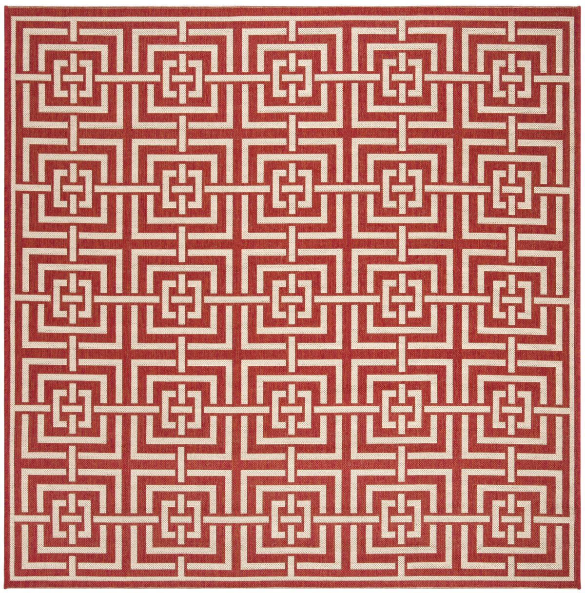 Safavieh Clearance Beach House BHS128Q Red Rug