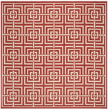 Safavieh Clearance Beach House BHS128Q Red Rug