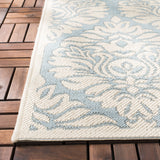 Safavieh Clearance Beach House BHS135K Aqua Rug