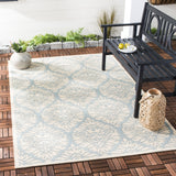 Safavieh Clearance Beach House BHS135K Aqua Rug