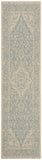Safavieh Clearance Beach House BHS137K Aqua Rug