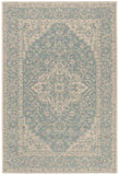 Safavieh Clearance Beach House BHS137K Aqua Rug