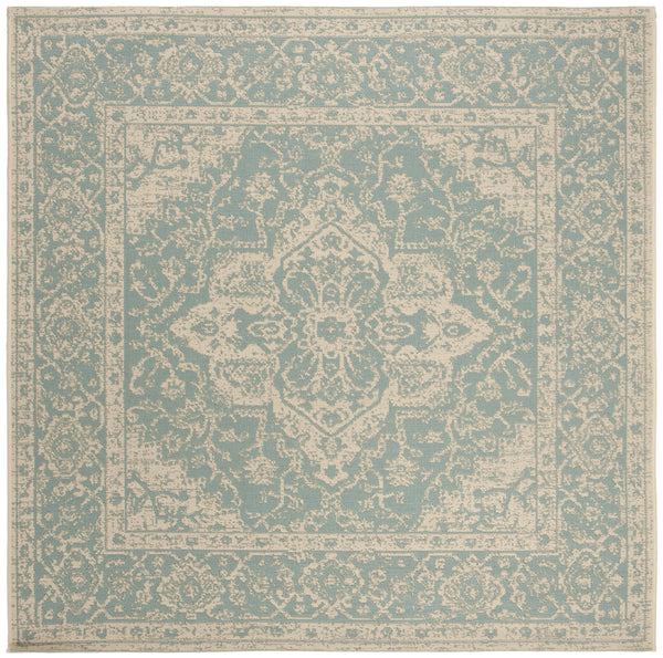 Safavieh Clearance Beach House BHS137K Aqua Rug