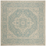 Safavieh Clearance Beach House BHS137K Aqua Rug