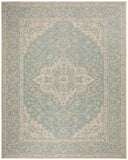 Safavieh Clearance Beach House BHS137K Aqua Rug