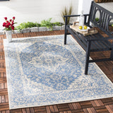 Safavieh Clearance Beach House BHS137M Blue Rug