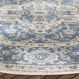 Safavieh Clearance Beach House BHS137M Blue Rug