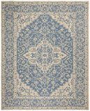 Safavieh Clearance Beach House BHS137M Blue Rug
