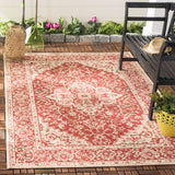Safavieh Clearance Beach House BHS137Q Red Rug