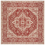 Safavieh Clearance Beach House BHS137Q Red Rug