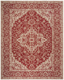Safavieh Clearance Beach House BHS137Q Red Rug
