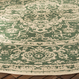 Safavieh Clearance Beach House BHS137Y Green Rug