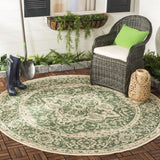 Safavieh Clearance Beach House BHS137Y Green Rug