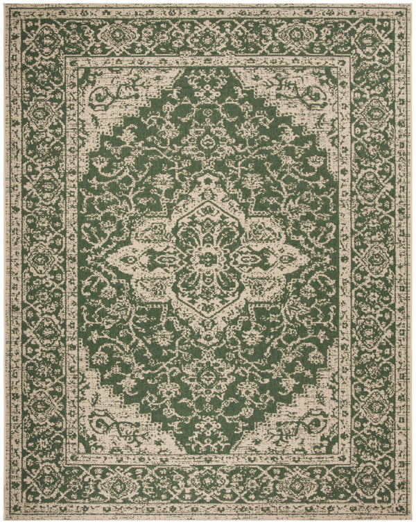 Safavieh Clearance Beach House BHS137Y Green Rug