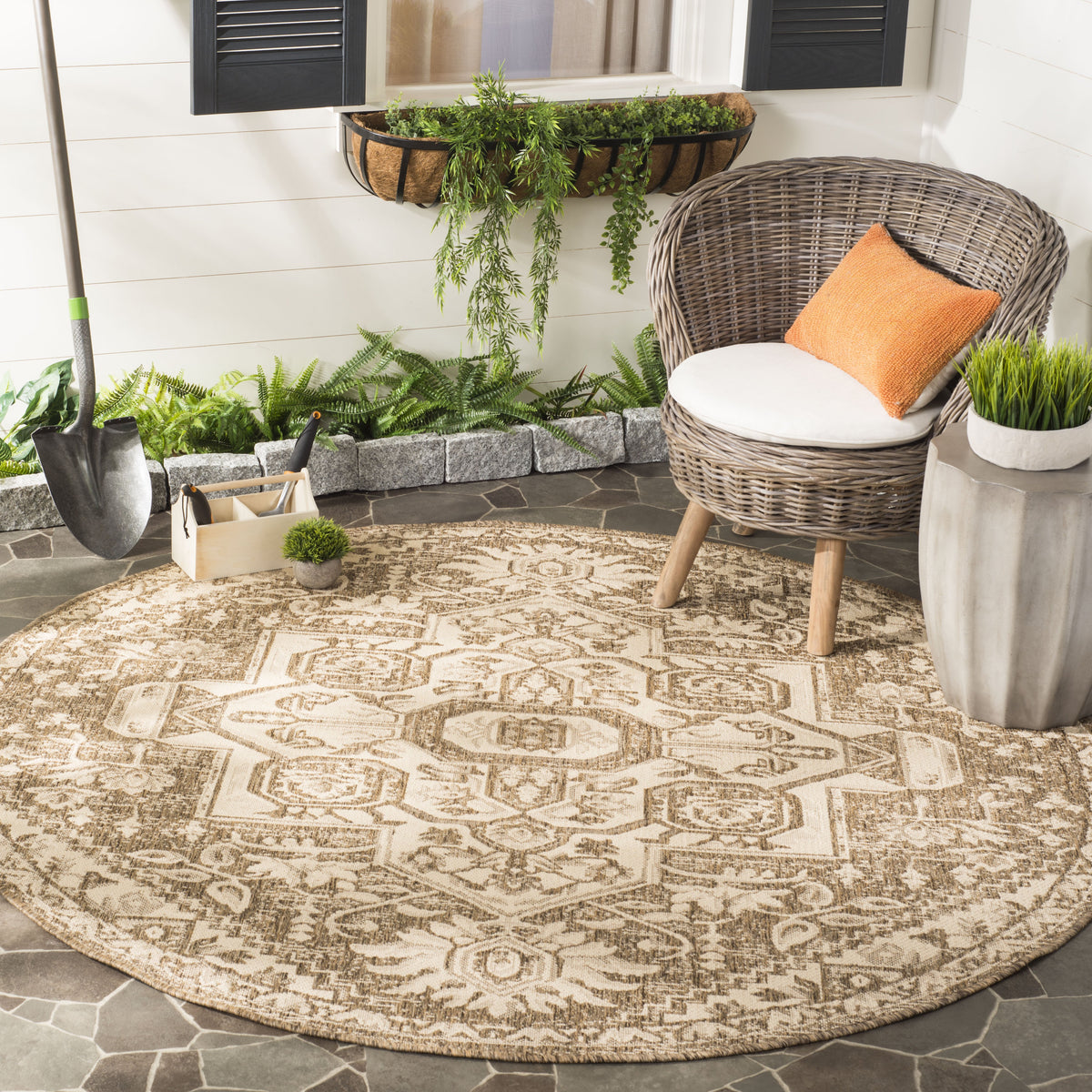 Safavieh Clearance Beach House BHS138A Cream Rug