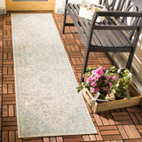 Safavieh Clearance Beach House BHS138K Aqua Rug
