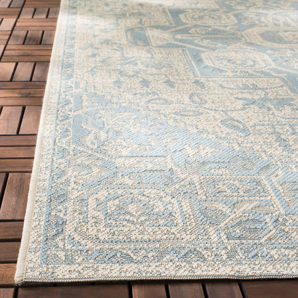 Safavieh Clearance Beach House BHS138K Aqua Rug