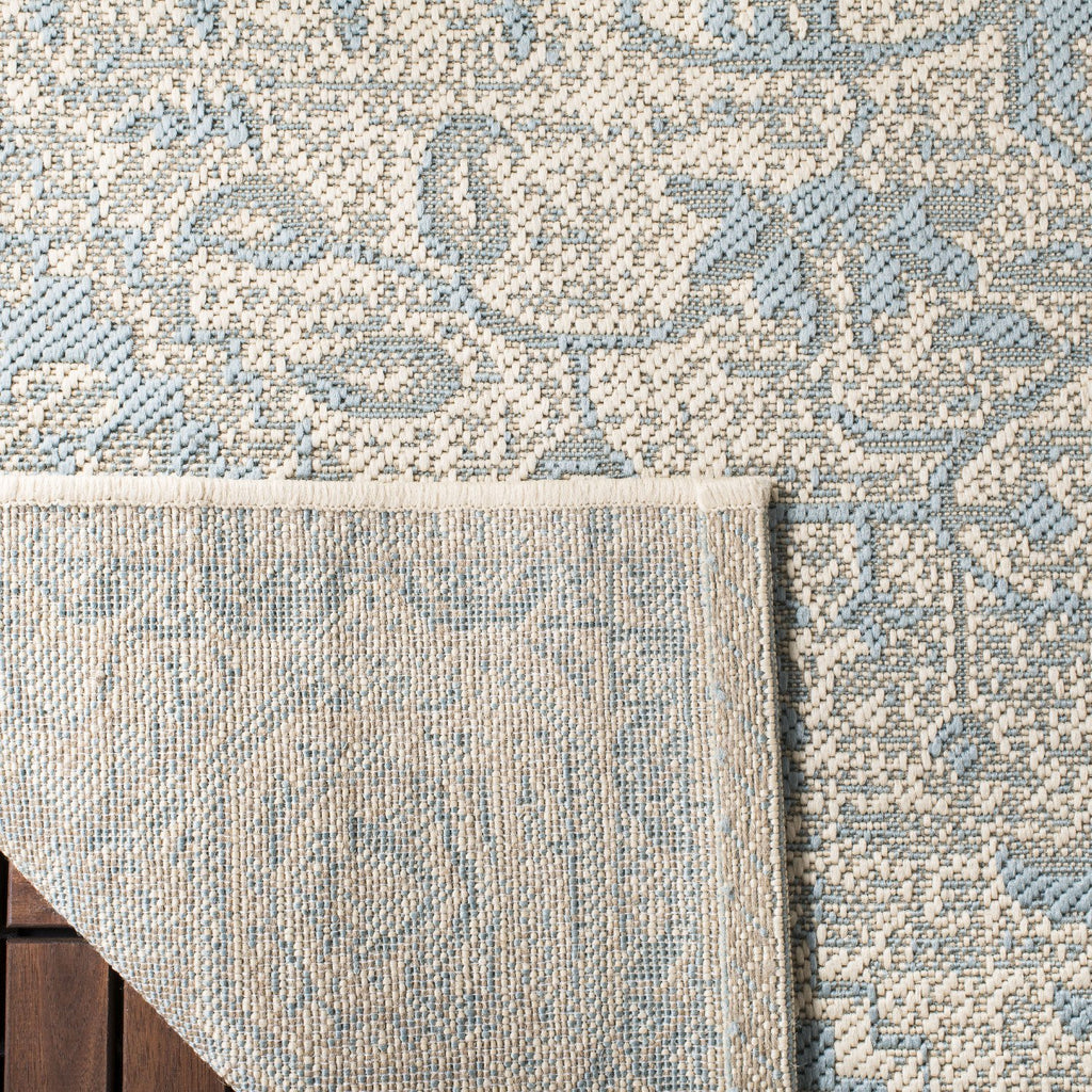 Safavieh Clearance Beach House BHS138K Aqua Rug