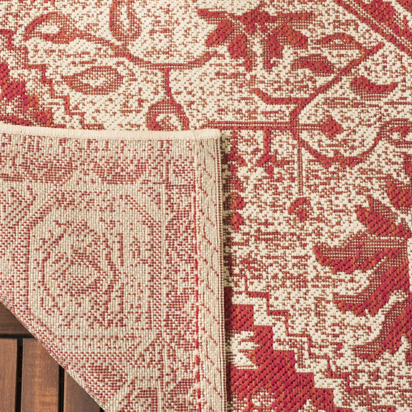 safavieh clearance beach house bhs138q red creme rug