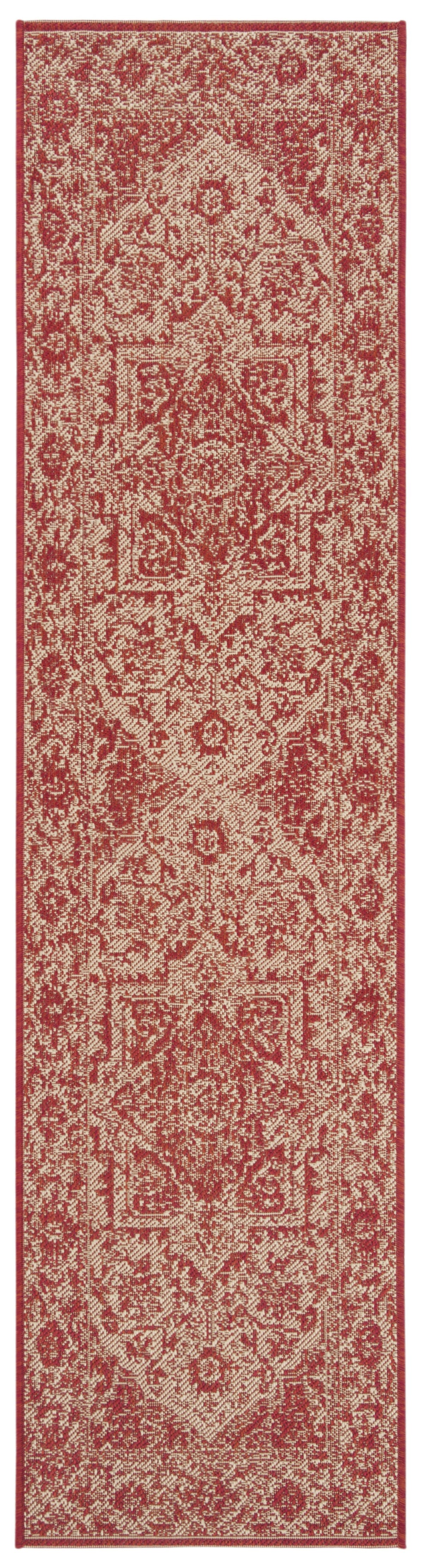 Safavieh Clearance Beach House BHS139Q Red Rug